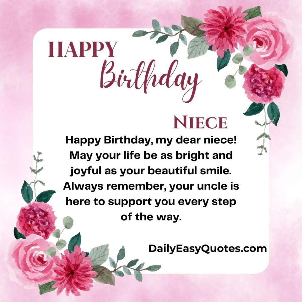 90 Top Best Birthday Wishes For Niece Who Is Like Daughter