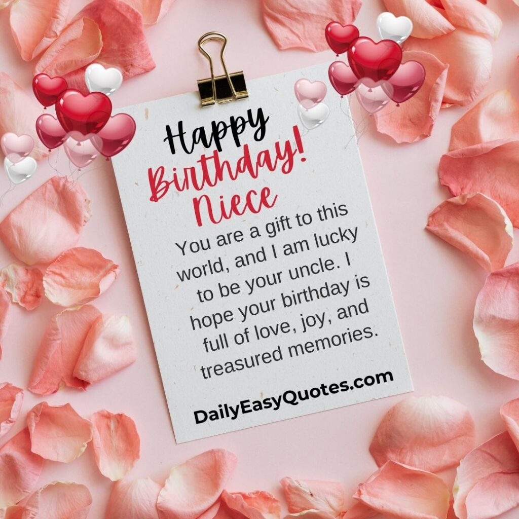 heart touching birthday wishes for niece