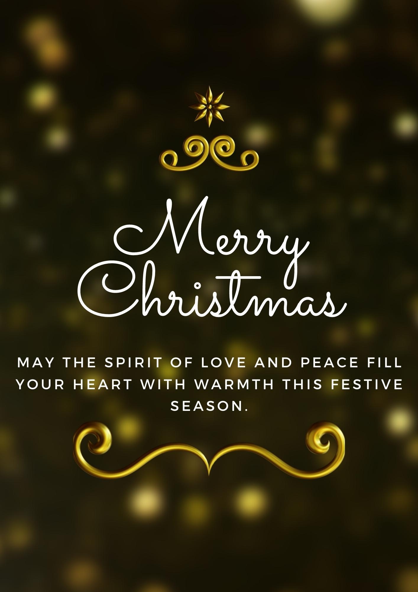 Spiritual Merry Christmas Wishes