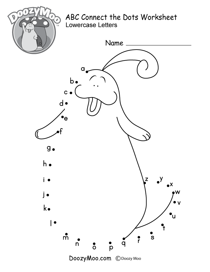 Join The Dots Worksheets For Kindergarten