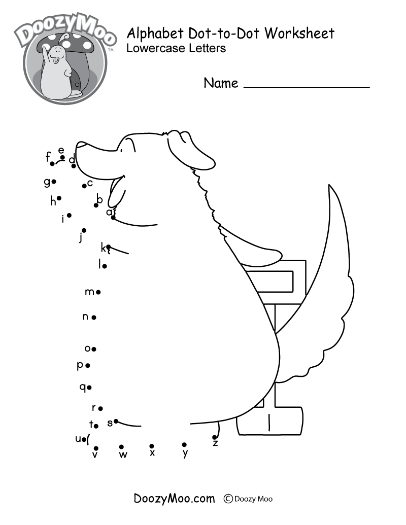 connect the dot worksheet