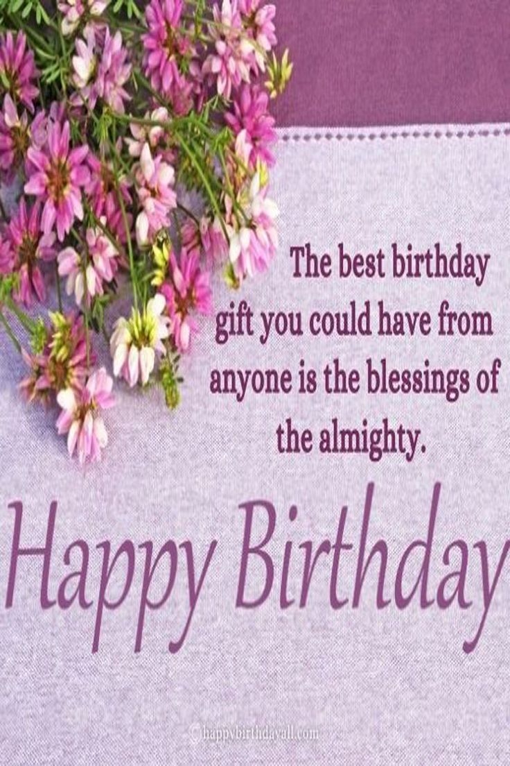birthday wishes religious friend