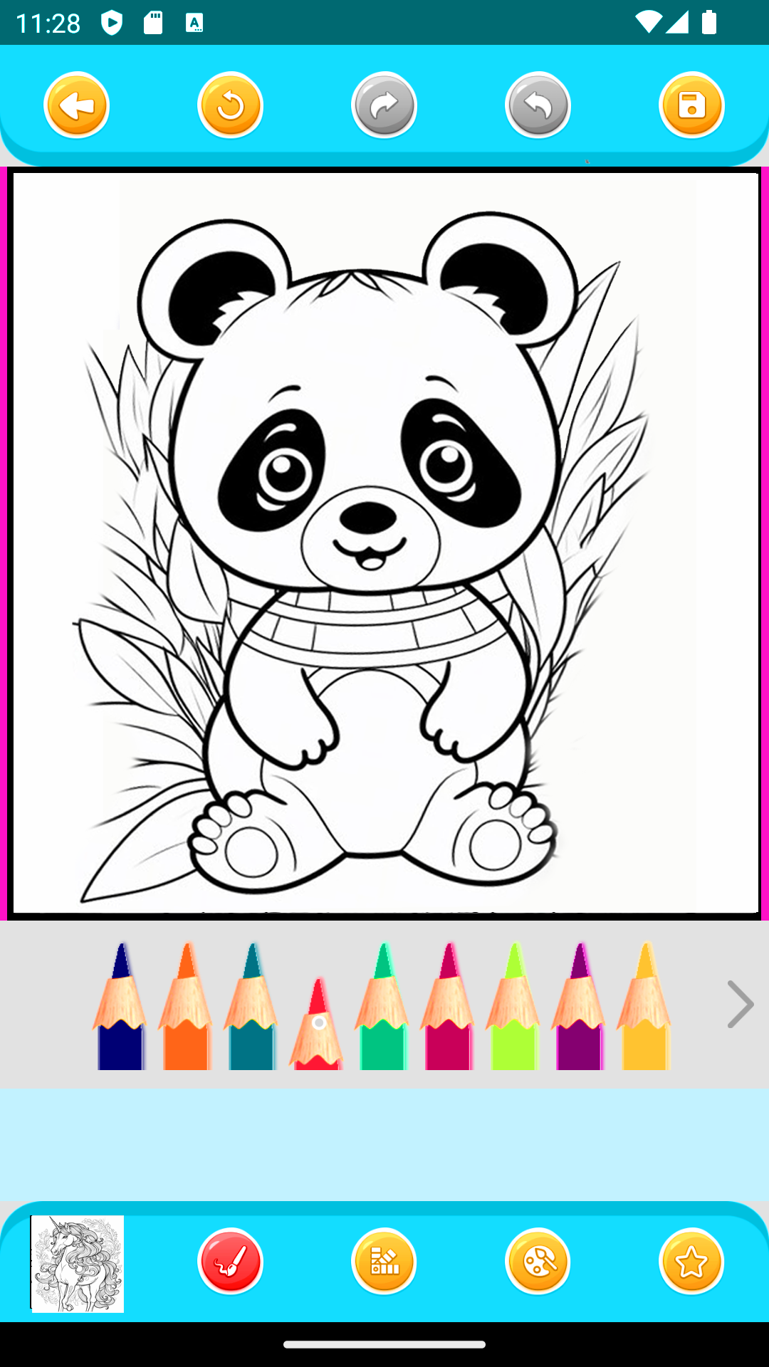 Adorable Panda Kawaii Animals Coloring Book For Kids Ages 4 8 12 App On Amazon Appstore