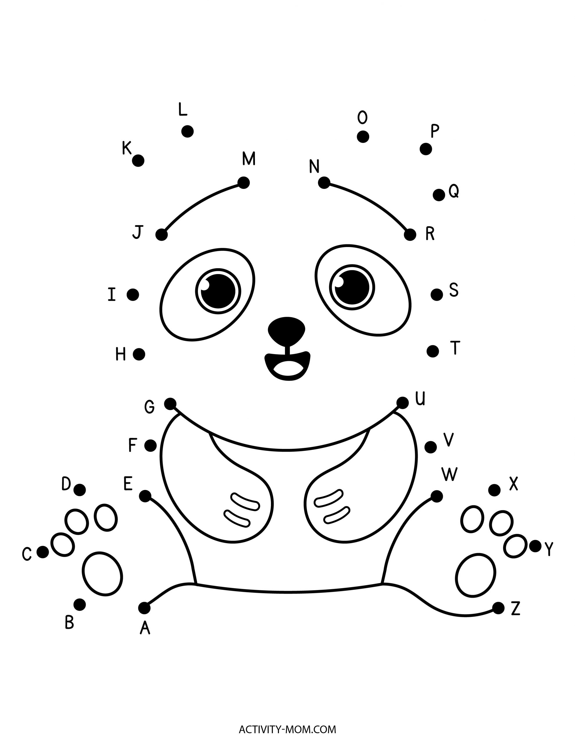 Joining The Dots Worksheet