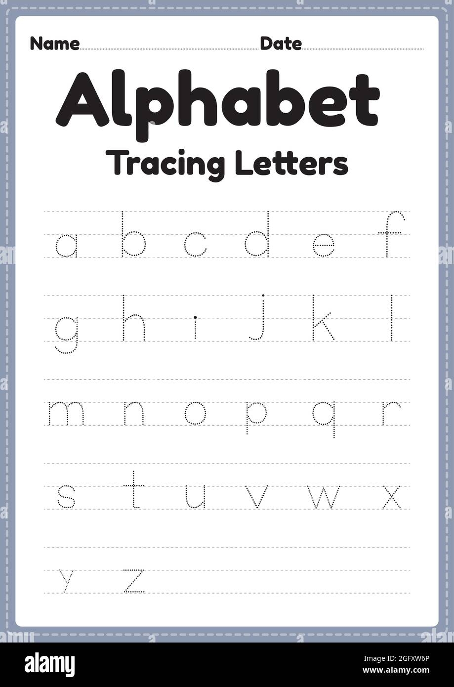 dotted worksheets for kindergarten