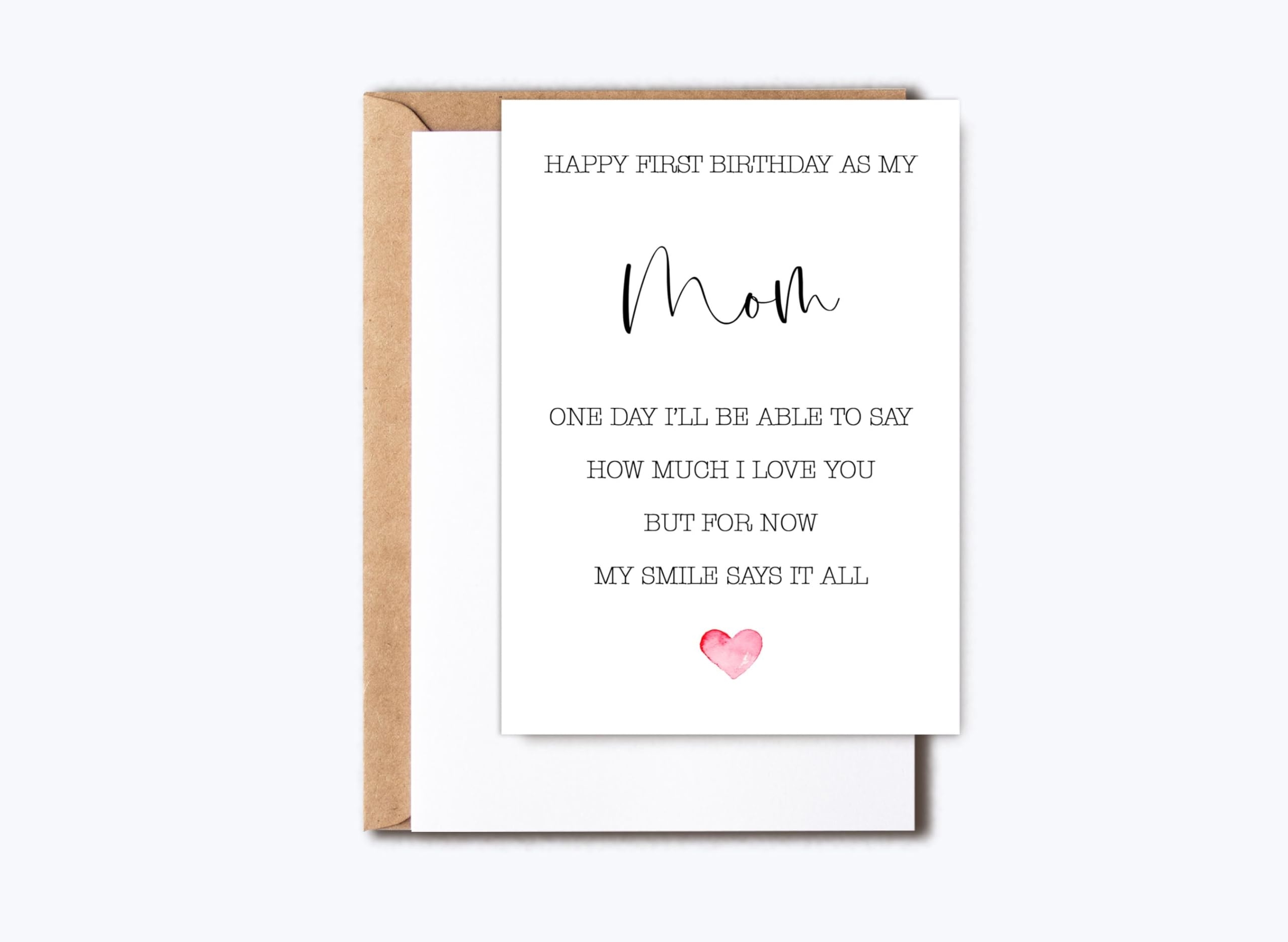 first birthday card wishes