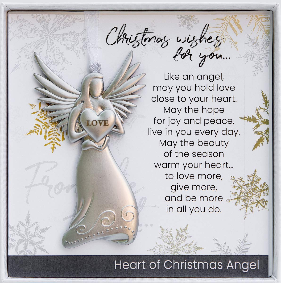 Amazon Beautiful Love Angel With Christmas Wishes For Family And Friends Home Kitchen
