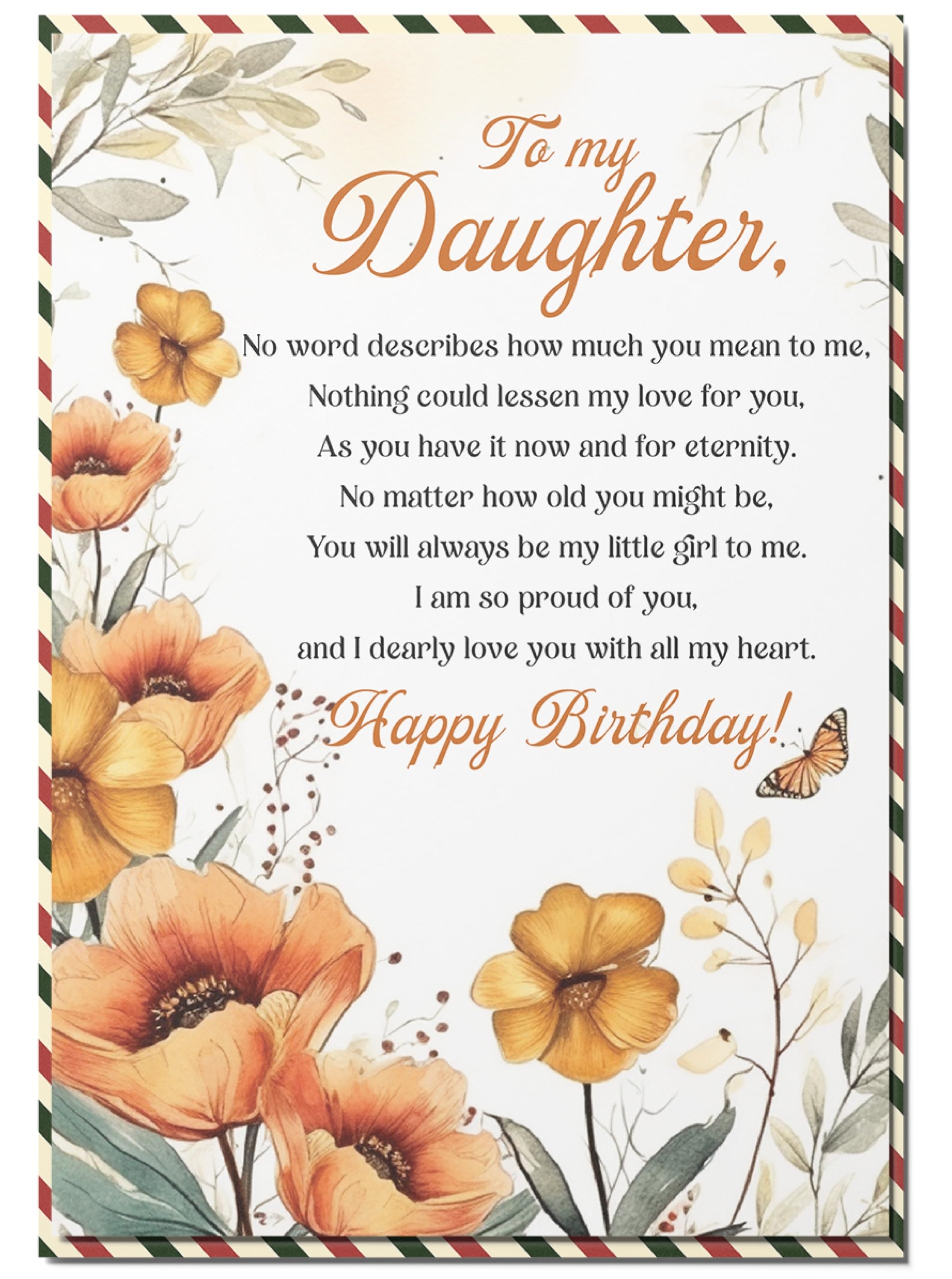 Birthday Wishes To A Daughter From Mom And Dad