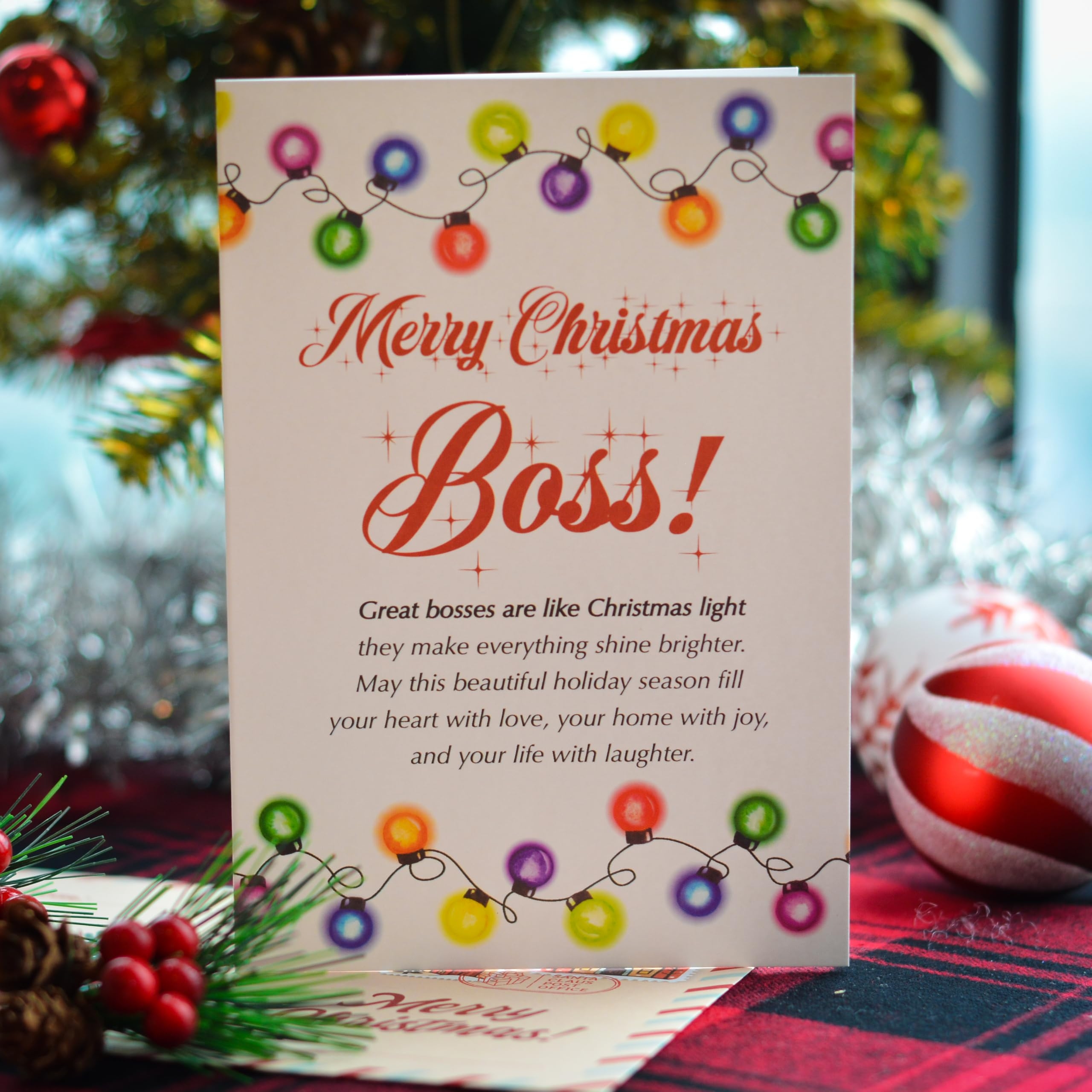 Merry Christmas Wishes To A Boss