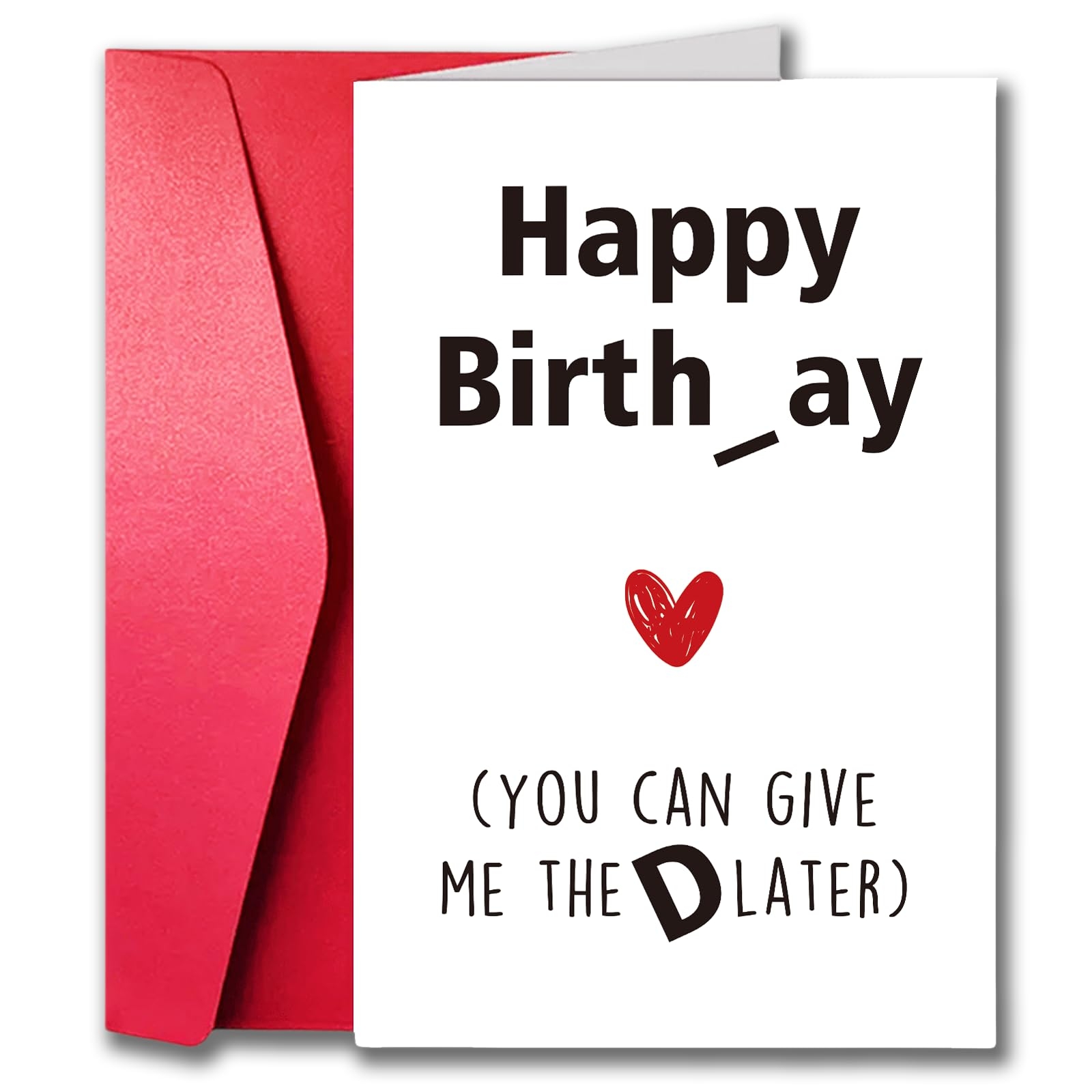 Amazon DXHdezainn Funny Birthday Card For Him Unique And Cheeky Greeting Cards For Boyfriend Husband Or Fianc Perfect Funny Birthday Wishes Office Products