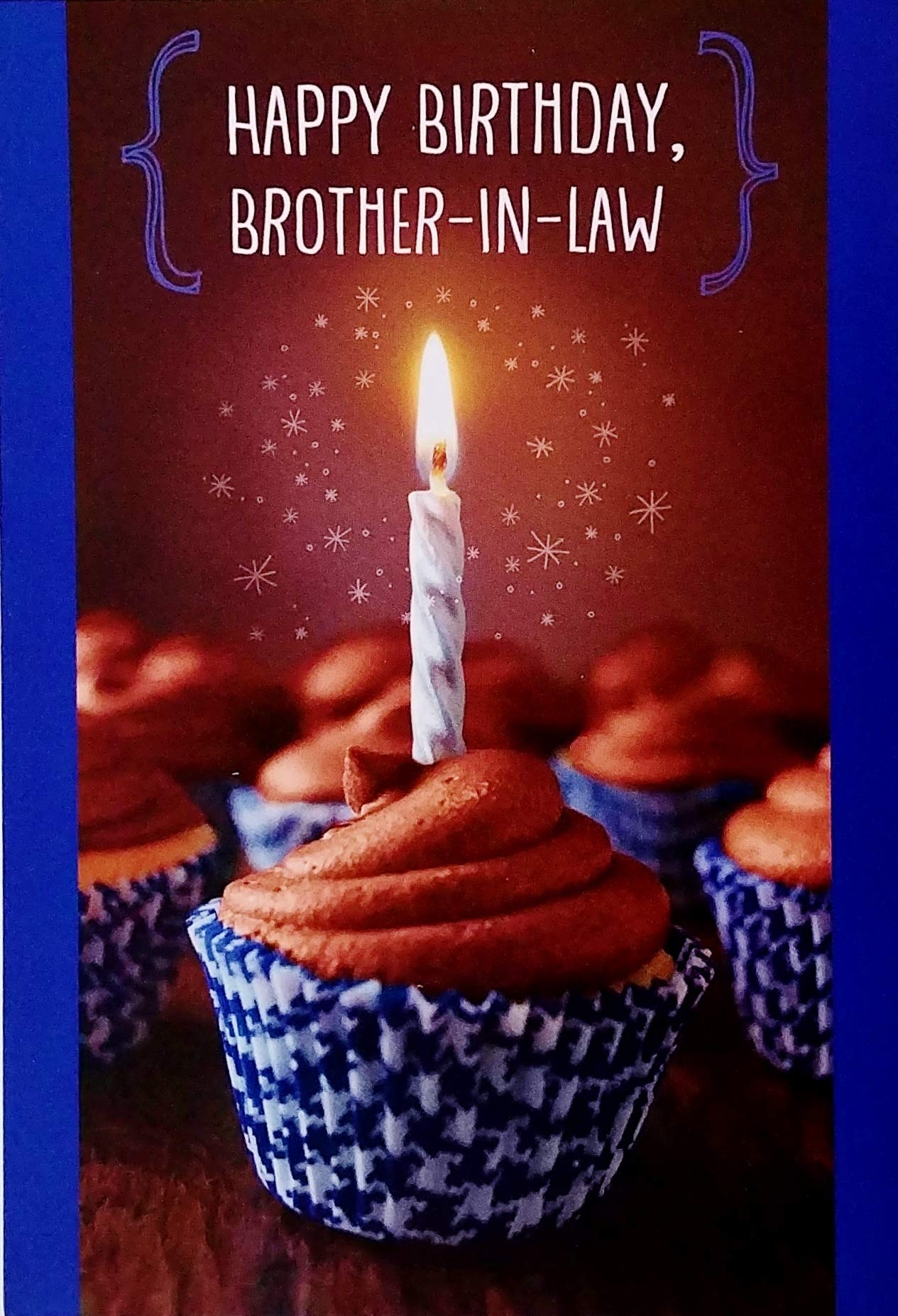 Amazon Greeting Card Happy Birthday Brother in Law Just Wanted To Tell You How Much You Mean To The Family Office Products