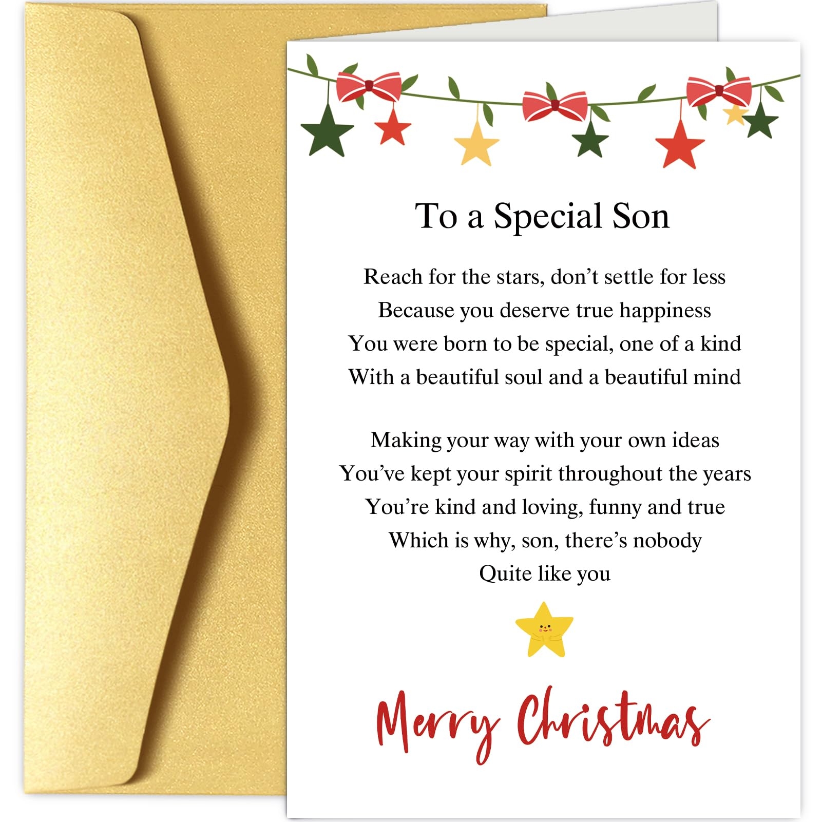 Xmas Wishes To Son
