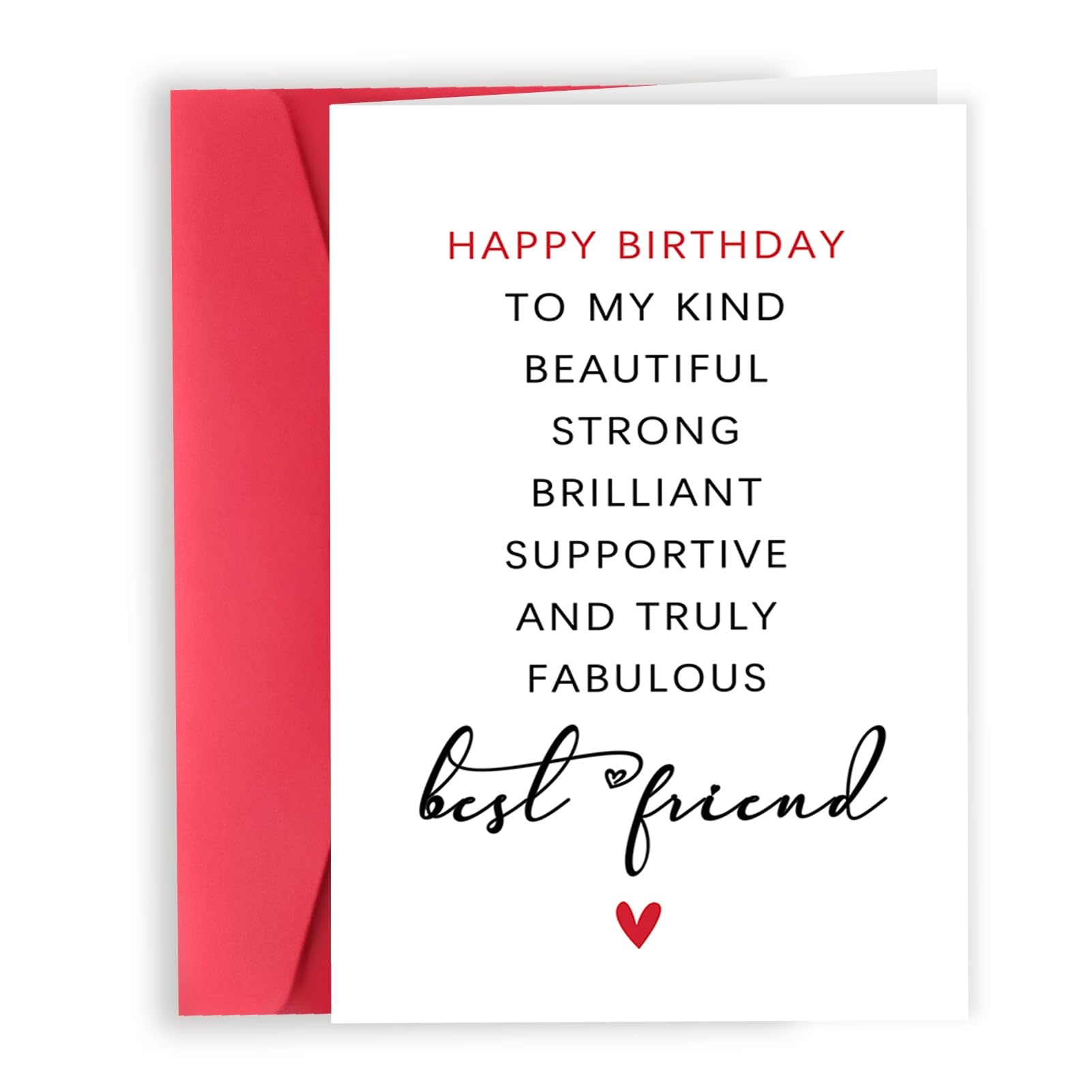 Amazon Londue Happy Best Friend Birthday Card BFF Birthday Gifts Ideas Gifts For Bestie Women Bestie Sister Friendship Card For Lady Girl Office Products