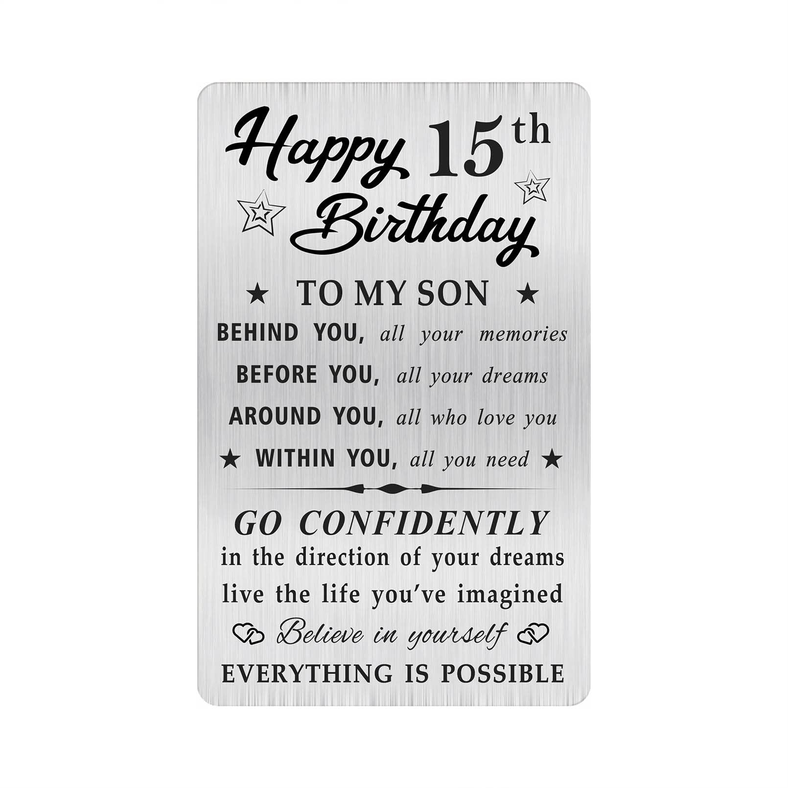 birthday wishes for 15th birthday