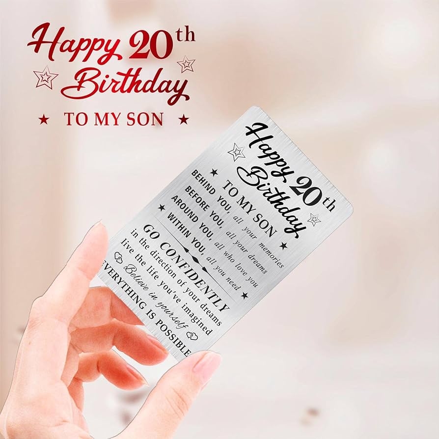 birthday wishes 20th birthday