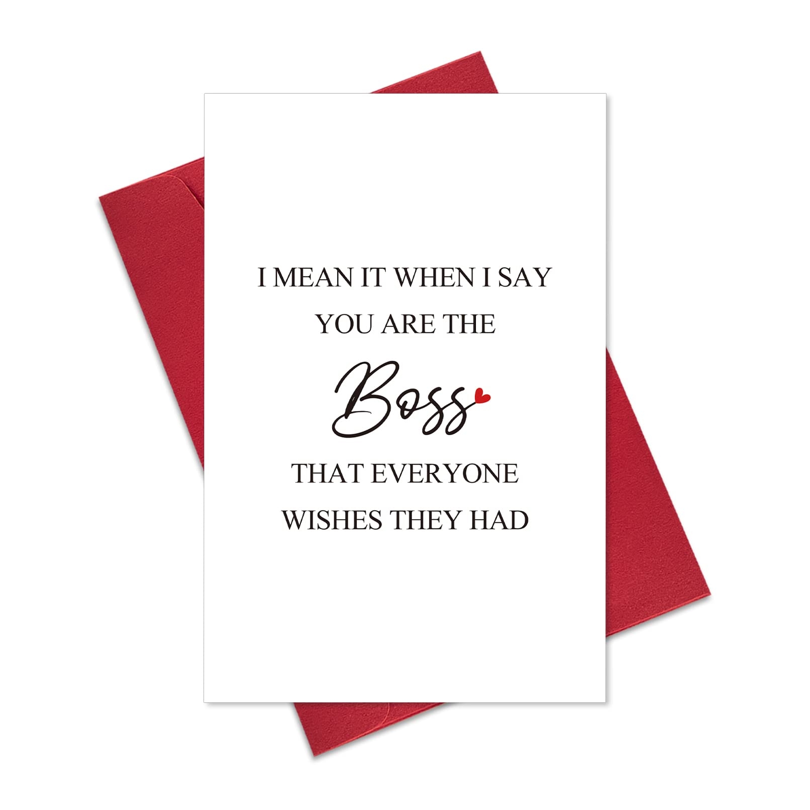 Amazon Ogeby Funny Boss Birthday Cards Gifts For Boss Women Men Happy Boss s Day Card Gifts For Him Her You Are The Boss That Everyone Wishes They Had Office Products