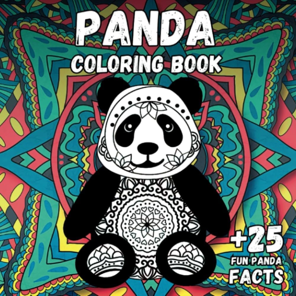 Panda Bear Coloring Book
