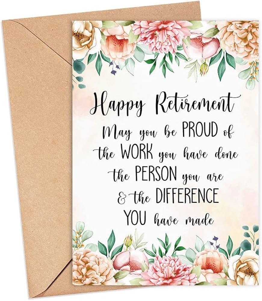 Amazon Retirement Card Leaving Work Card Card For Retiring Coworker Doctor Teacher Nurse Mentor Woman Retirement Quote Retirement Gift Office Products Amazon Retirement Card Leaving Work Card Card For Retiring Coworker Doctor Teacher Nurse Mentor Woman Retirement Quote Retirement Gift Office Products