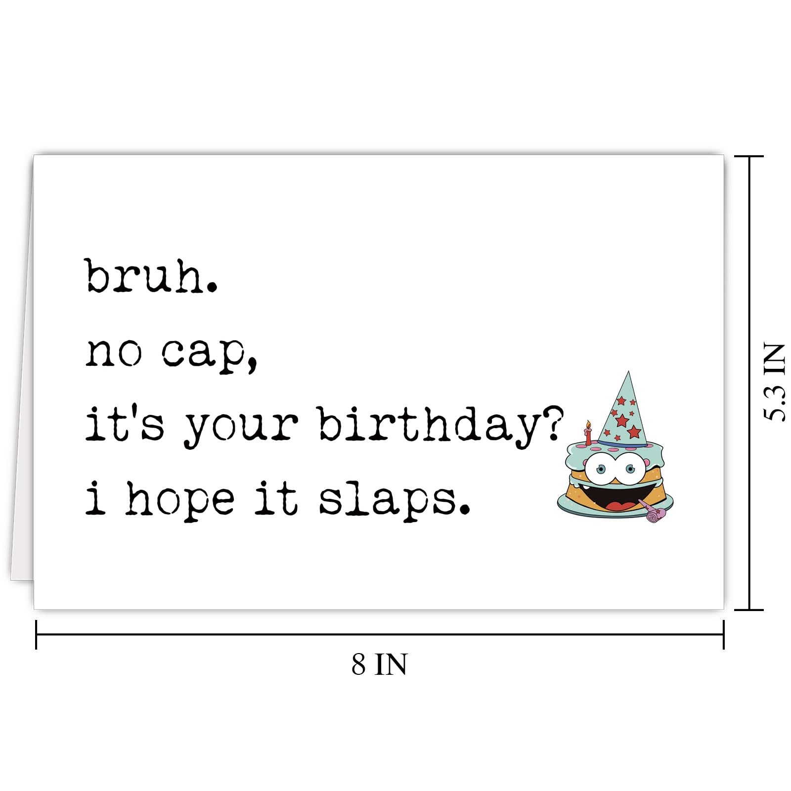 Amazon Supoeguk Funny Birthday Card For Teenagers Boy Girl Teen Birthday Card For Son Daughter Happy Bday Gifts With Gen Z Slang Office Products