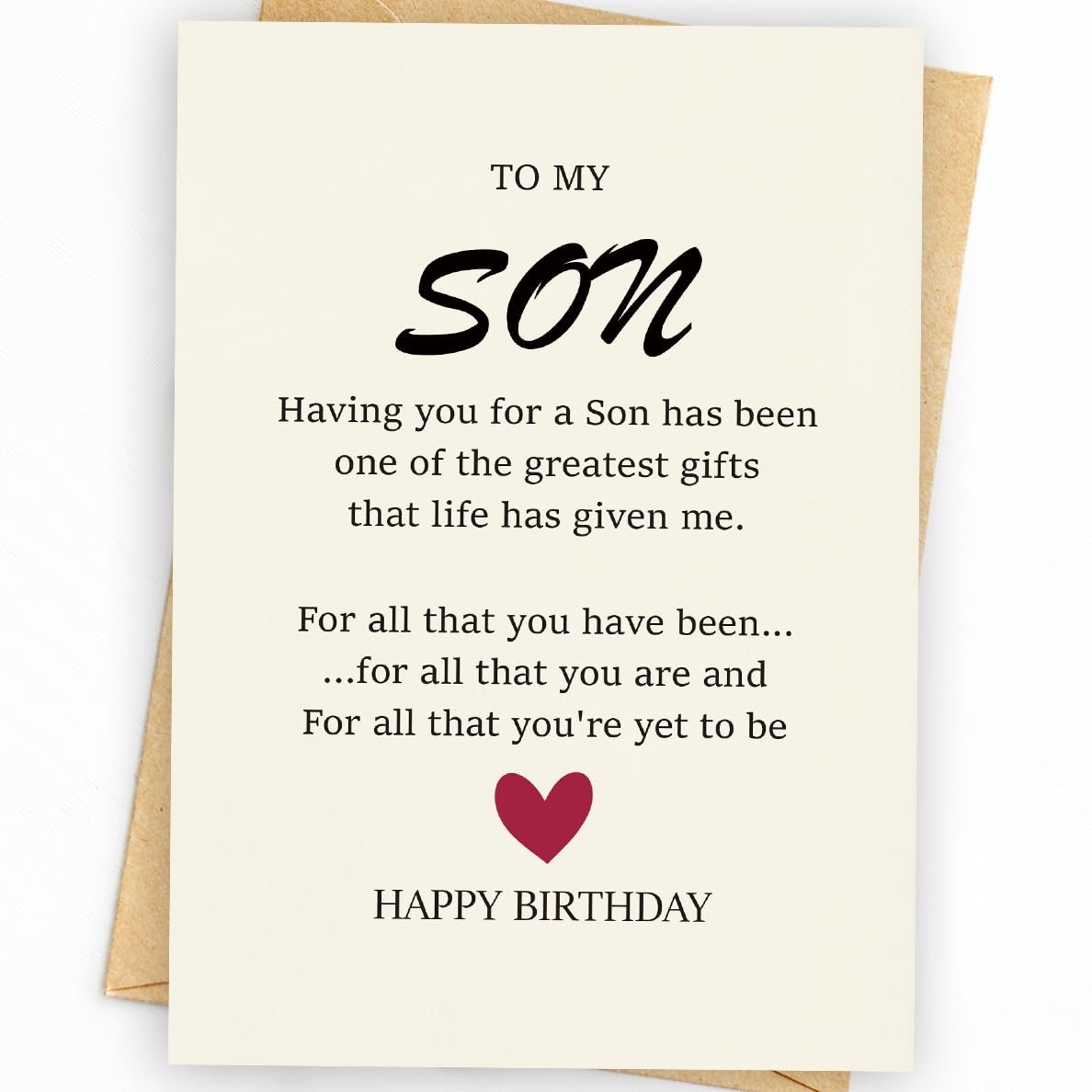 Grown Up Birthday Wishes For Son From Mother