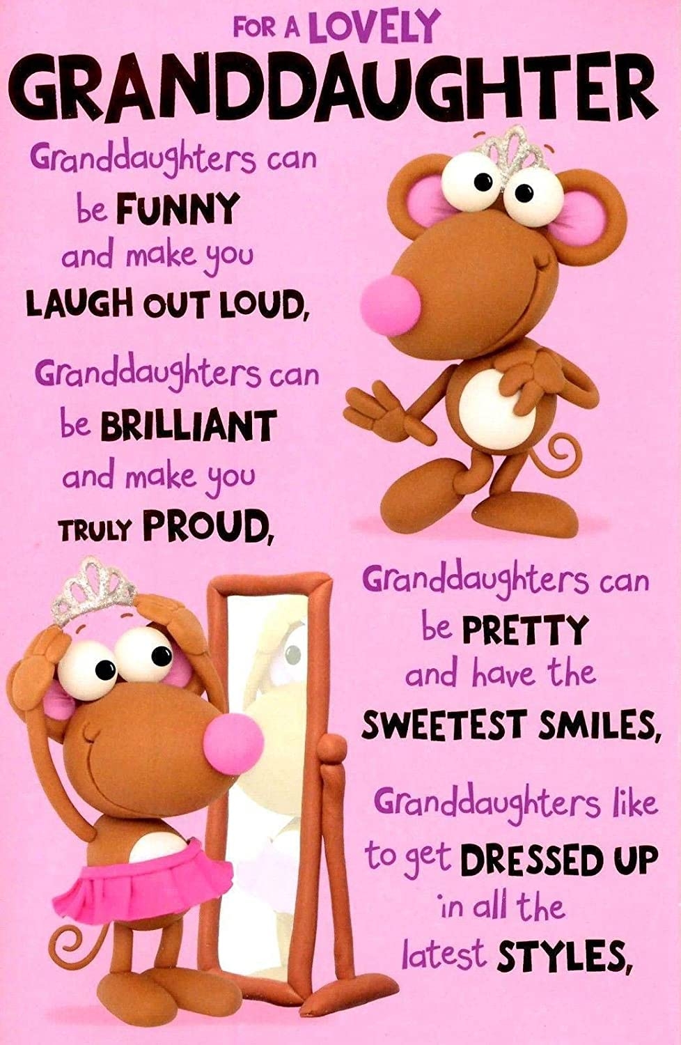 Funny Granddaughter Birthday Wishes