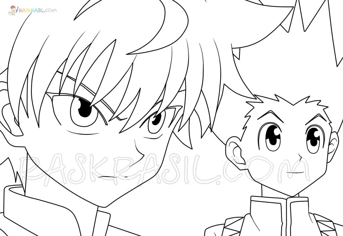 Anime Boys Coloring Pages 110 Pictures Free Printable