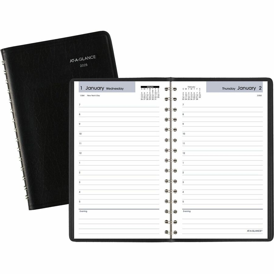 At A Glance Daily Appointment Book Planner