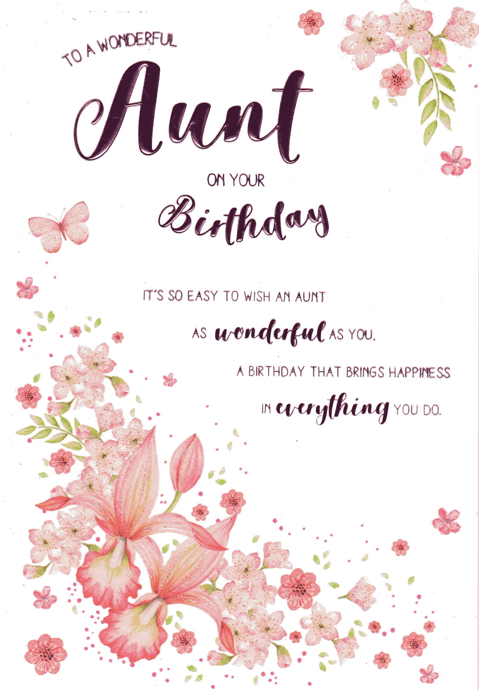 Aunt Birthday Greeting World Everyday Cards Religious Cards Seasonal Cards