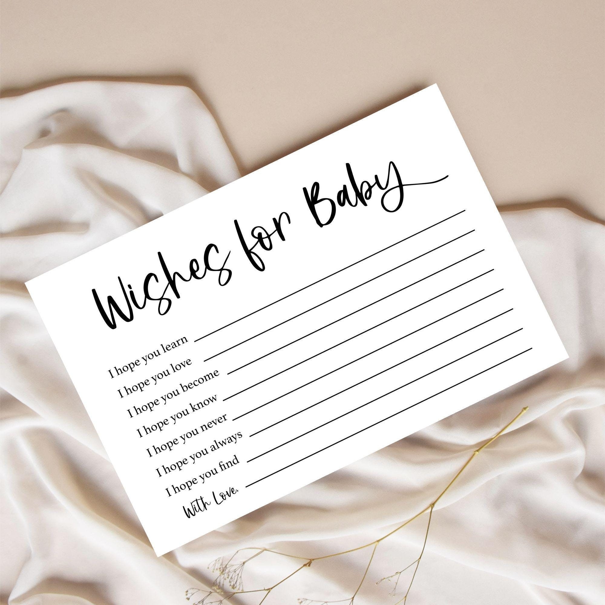 Well Wishes For Newborn