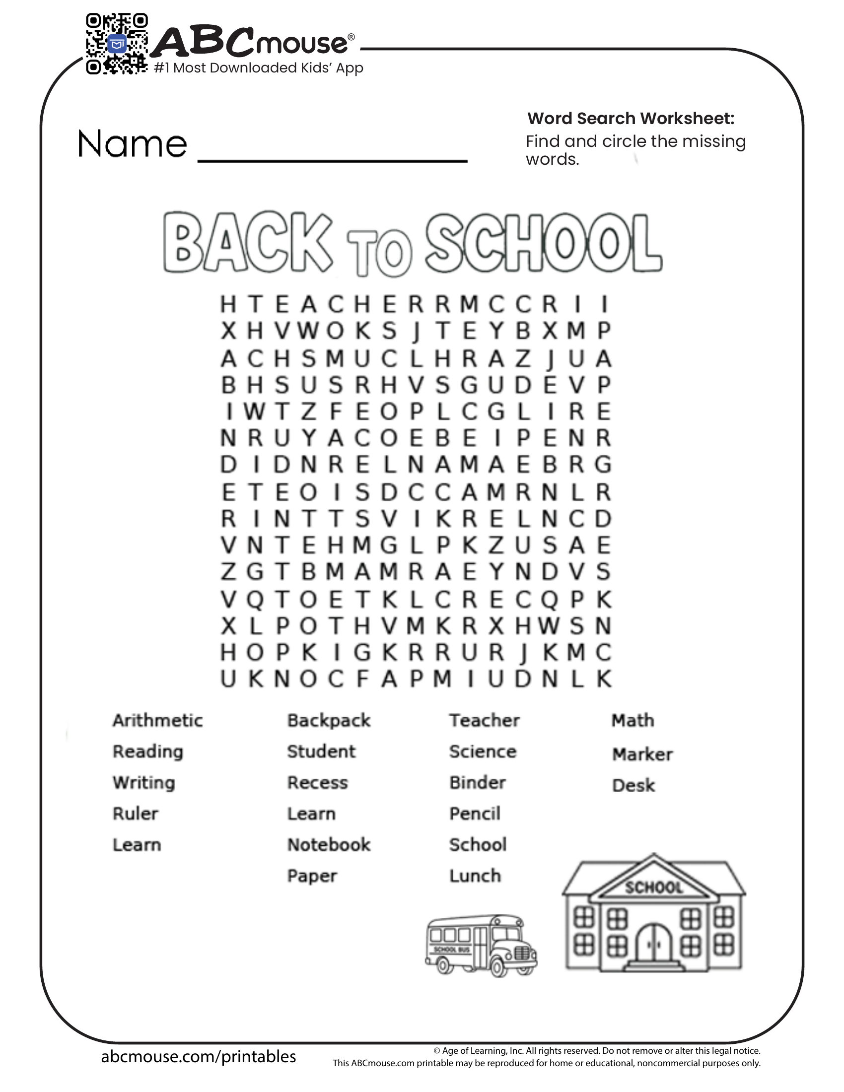 Free Worksheets For Middle Schoolers