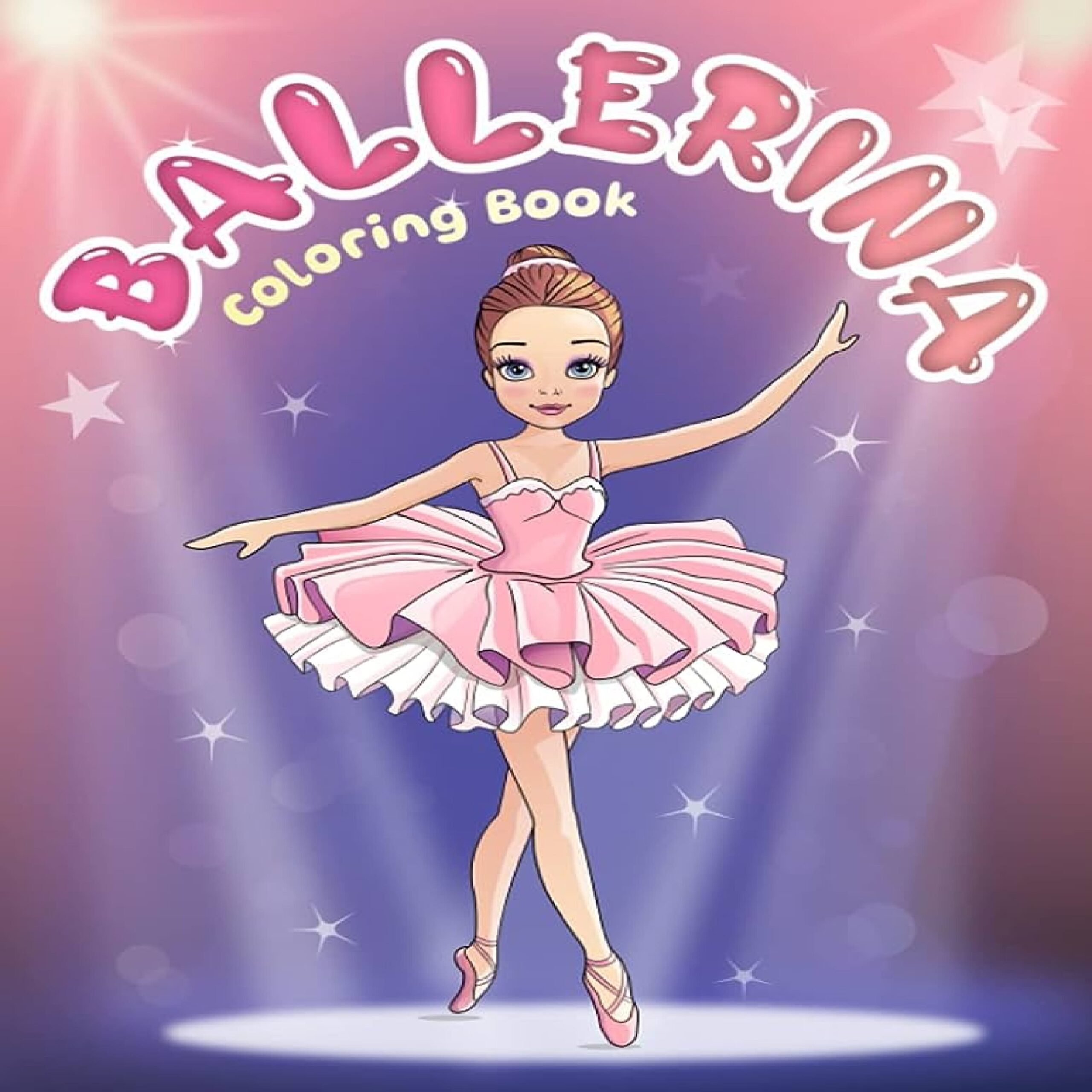 ballerina coloring book pages