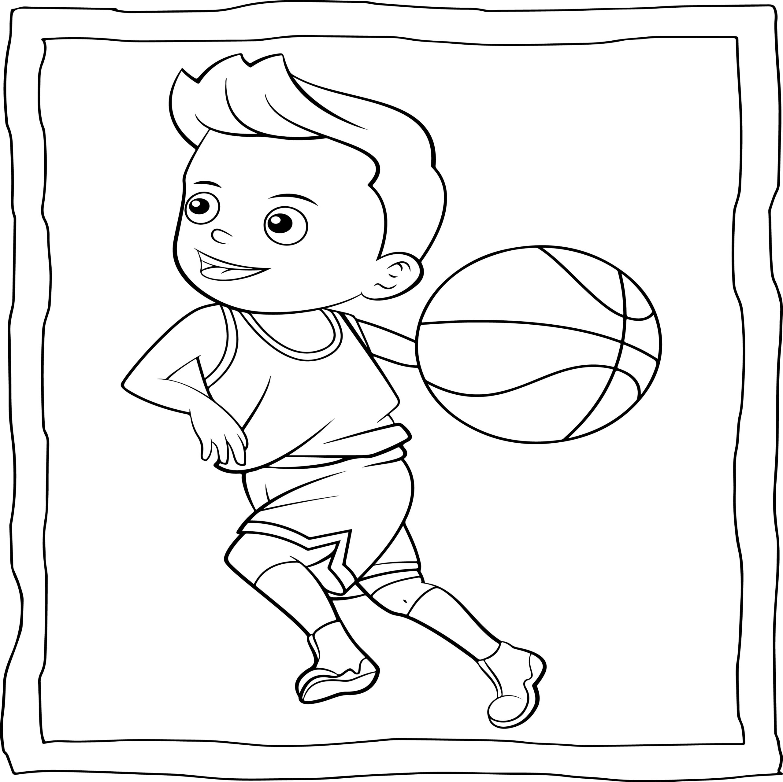 Basketball Coloring Book Easy And Fun Basketball Coloring Book For Kids Made By Teachers Basketball Coloring Book Easy And Fun Basketball Coloring Book For Kids Made By Teachers