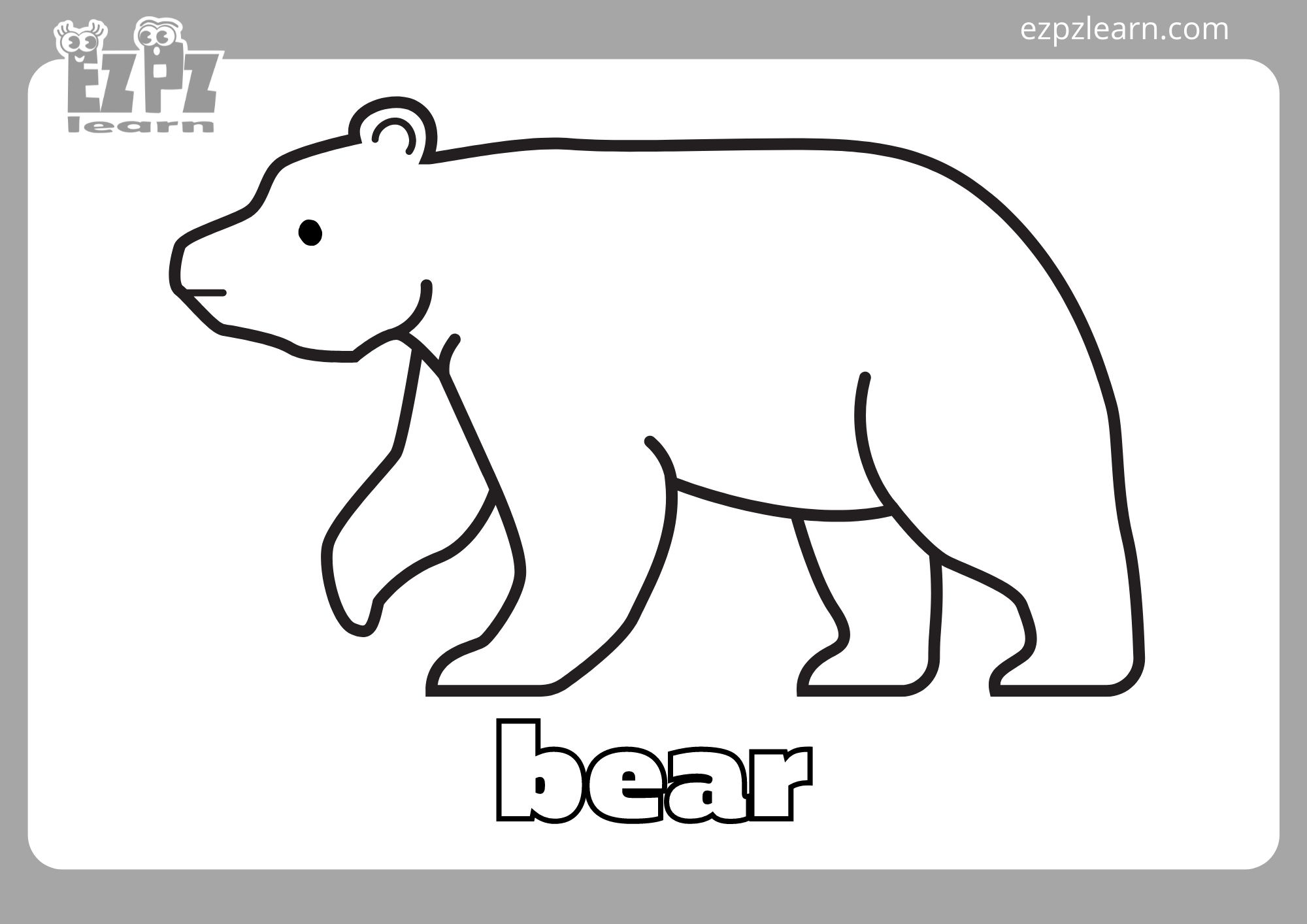 brown bear coloring pages brown bear coloring pages
