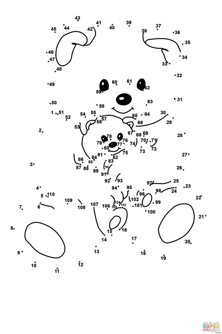Beautiful Connect The Dots To 100