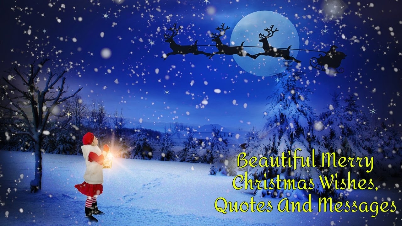 Beautiful Merry Christmas Wishes Quotes And Messages 2021 YouTube