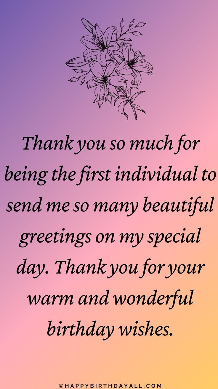 Best Birthday Wishes Reply For Family And Friends