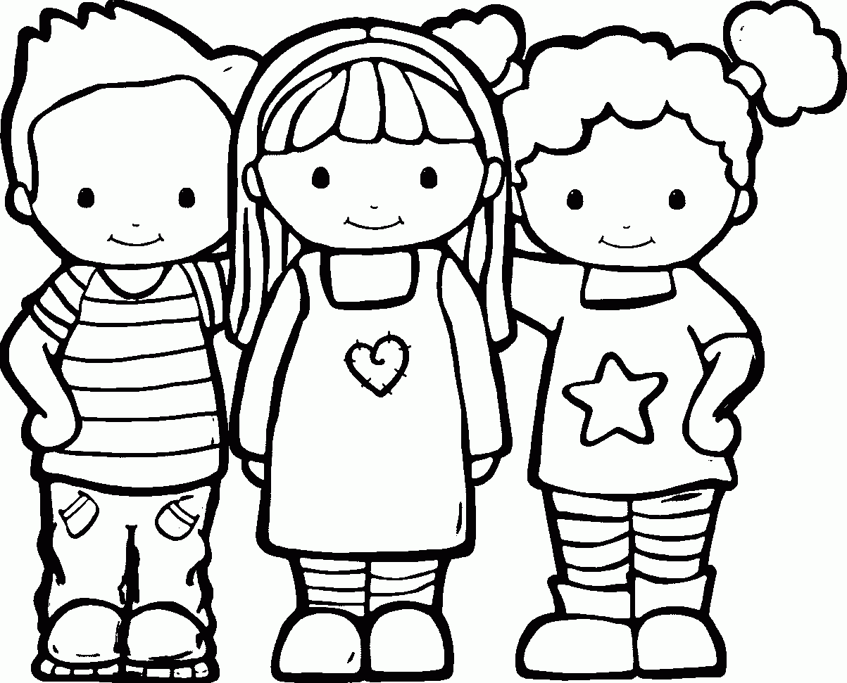 coloring pages for friendship coloring pages for friendship