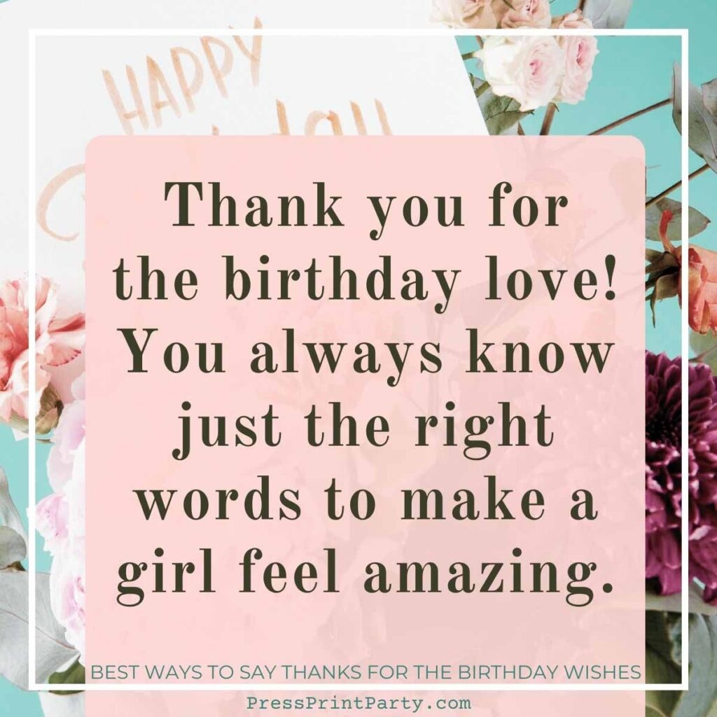 birthday wishes and reply