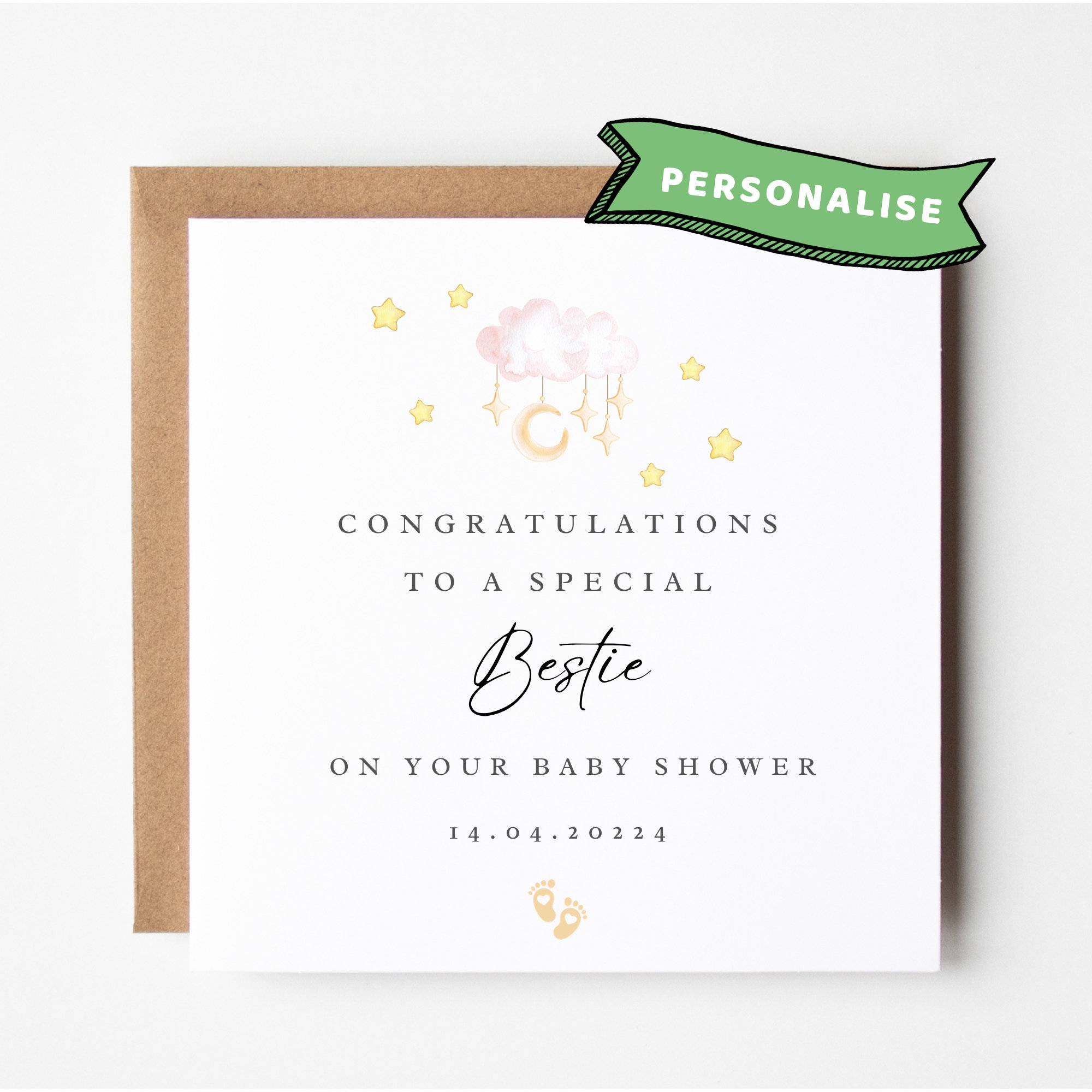 Bestie Baby Shower Card Bestie Baby Shower Cards Best Friend Baby Shower Gift Best Friends Baby Shower Gifts Best Friend Baby Shower Prints Etsy