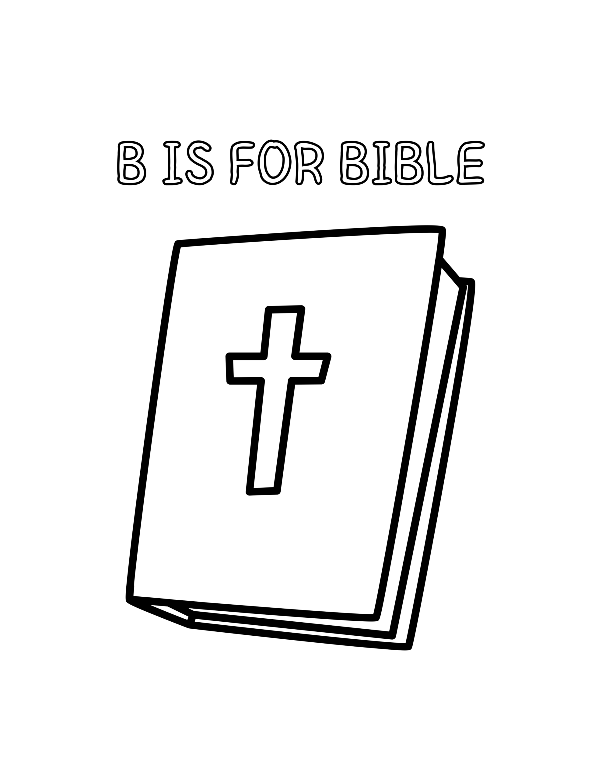 Bible Alphabet Coloring Book Commercial Use Allowed Made By Teachers