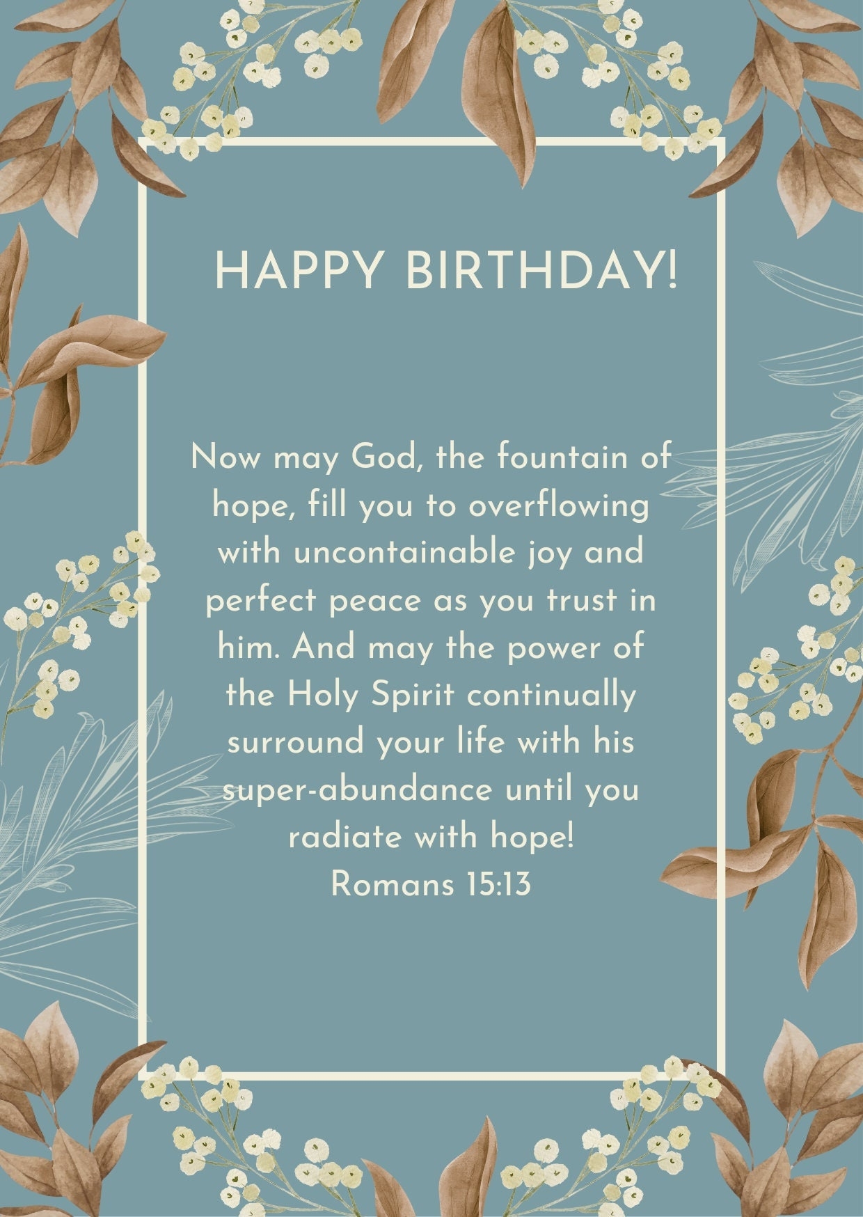 Bible Verses For Birthday Wishes