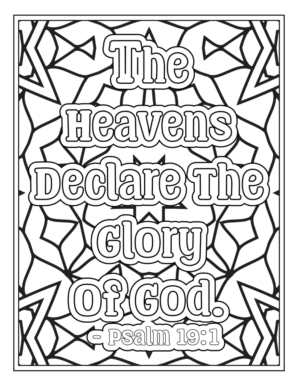 Bible Verse Coloring Pages Full