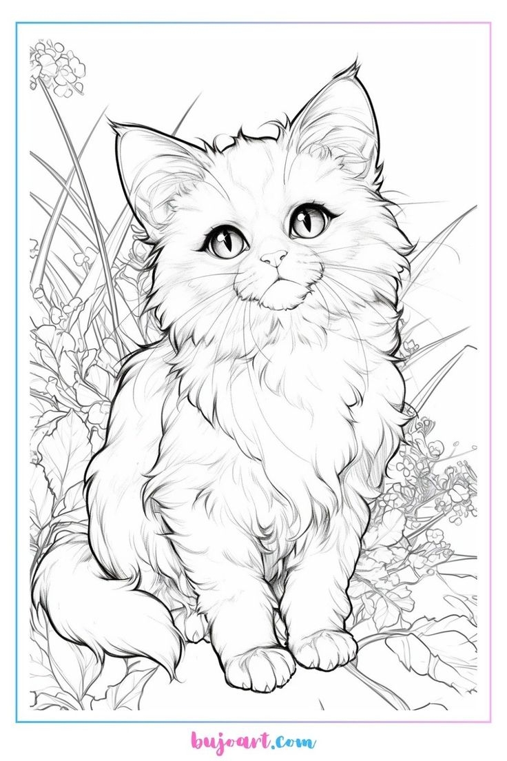 printable cats coloring pages printable cats coloring pages