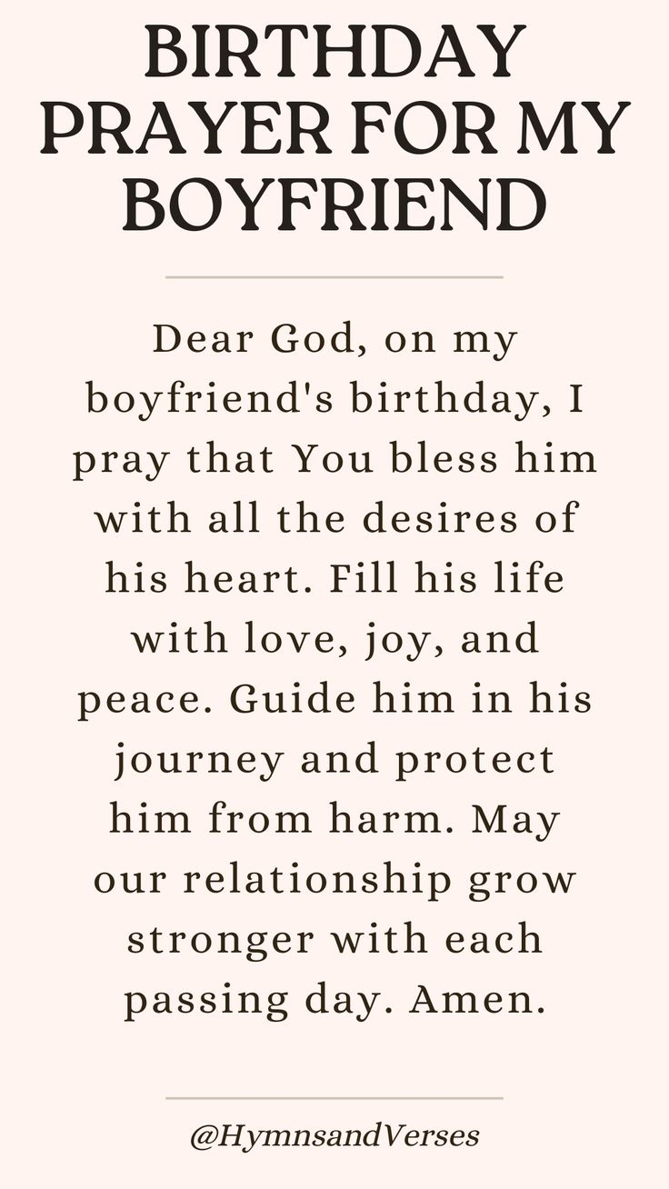 birthday wishes for my boyfriend