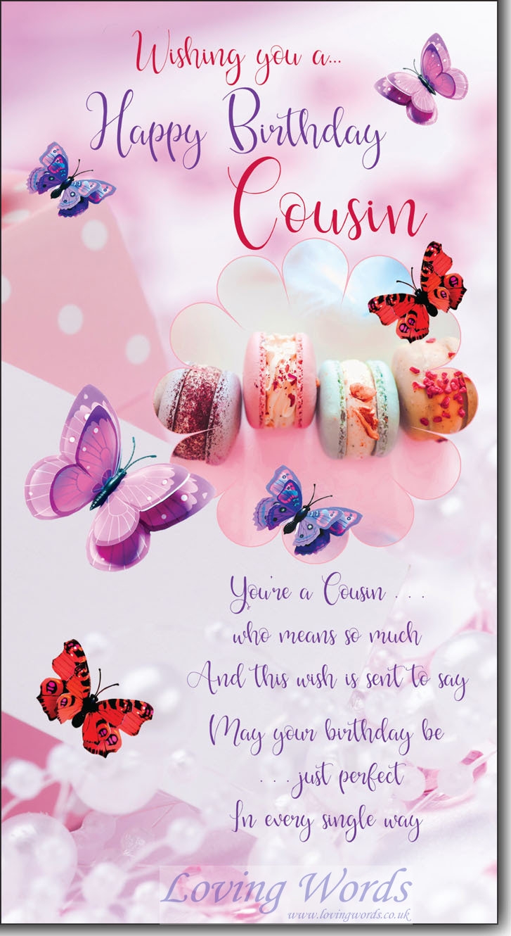 Birthday Greetings For Cousin Girl