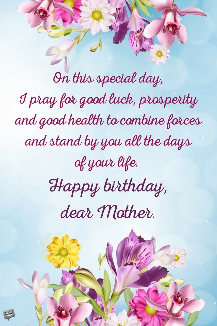 birthday wishes for moms