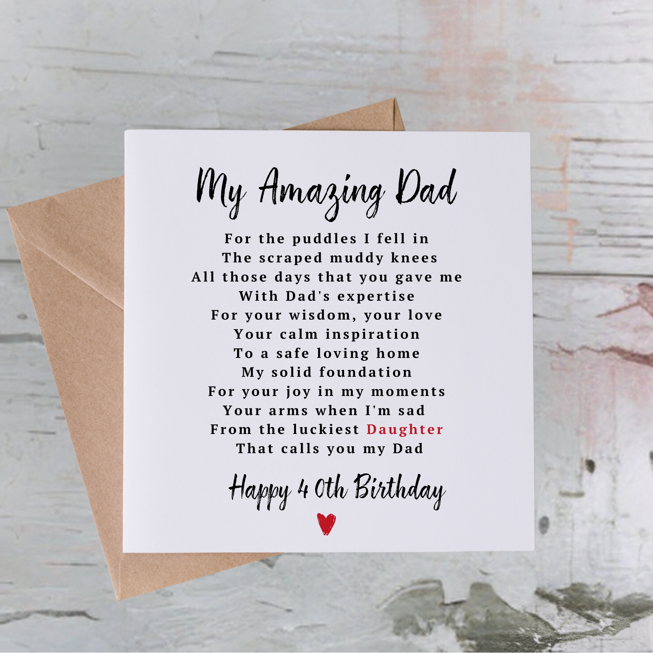 heart touching birthday wishes for husband and father