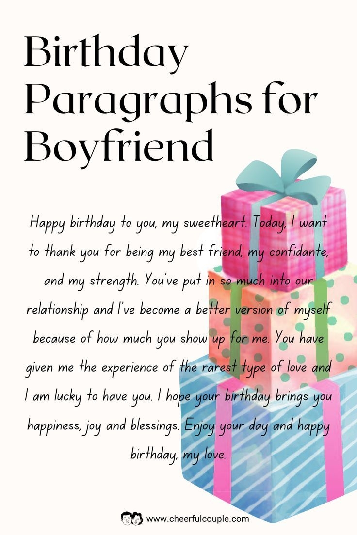 short birthday wishes for boyfriend