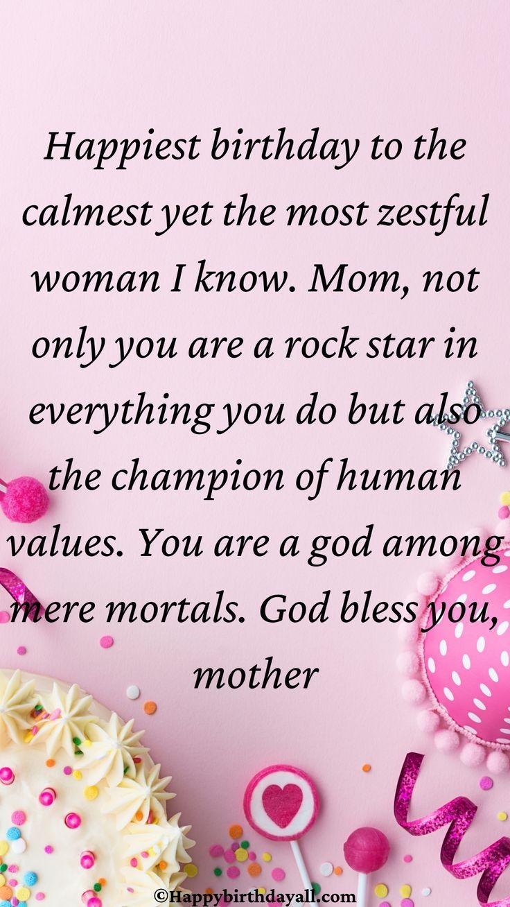 Birthday Prayers For Mom
