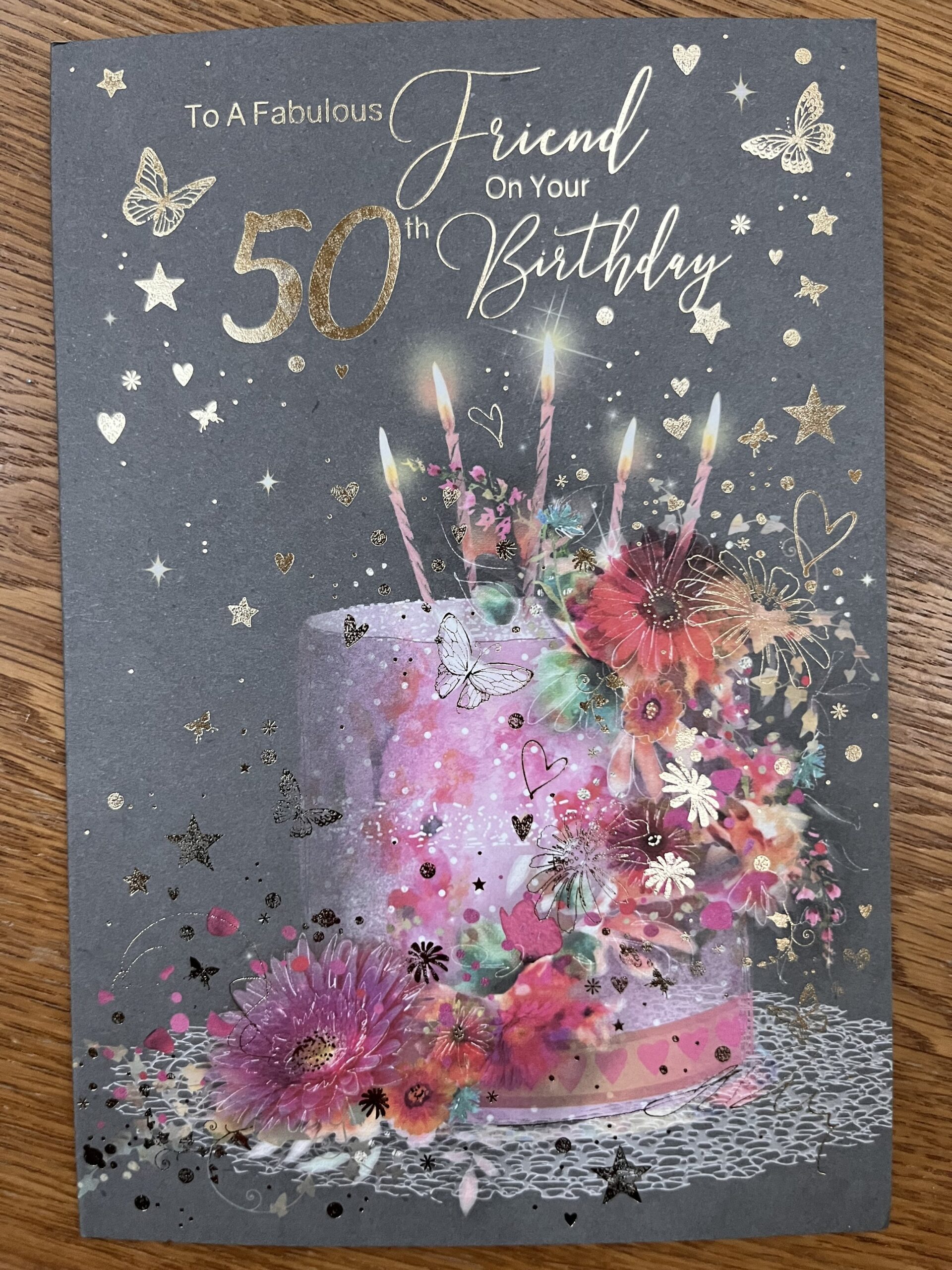 50th birthday wishes for female friend